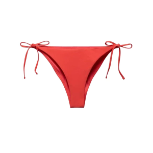 Women's prAna Hana Highway Swim Bottoms Contemporary XSmall Rose Fire Indo Disco