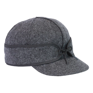 Men's Stormy Kromer The Mackinaw Hunting Fitted Cap 6 7/8 Charcoal