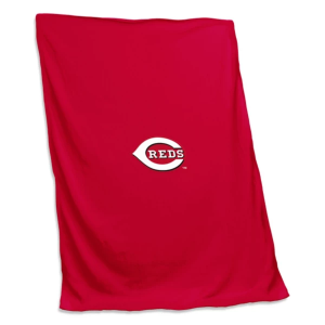 Logo Brands Cincinnati Reds Sweatshirt Blanket