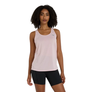 Women's New Balance Athletics Scoop Neck Running Tank Top XSmall Rose Sugar Heather