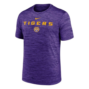 LSU Tigers Nike Velocity T-Shirt Medium Purple