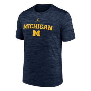 Michigan Wolverines Nike Velocity T-Shirt 2XLarge Navy