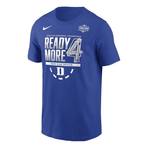 Duke Blue Devils Nike Final Four T-Shirt 2XLarge Royal