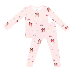 Kyte Baby Long Sleeve Shirt and Pants Set Toddler 2T Barbie Beach
