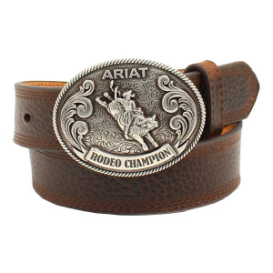Kids' Ariat Rodeo Champion Belt 24 Brown