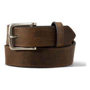 Kids' Ariat USA Flag Belt 28 Brown