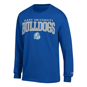 Drake Bulldogs Champion Cooper T-Shirt XLarge Blue