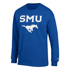 SMU Mustangs Champion Cooper T-Shirt XLarge Blue