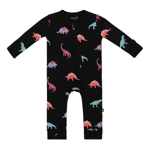 Kyte Baby Zippered Romper Baby 12/18 mo. Midnight Roar