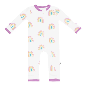 Kyte Baby Zippered Romper Baby 18/24 mo. Poi Rainbow