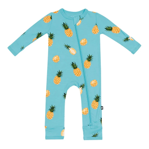 Kyte Baby Zippered Romper Baby 18/24 mo. Pineapple