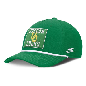 Oregon Ducks Nike Rise Rope Flexfit Hat M/L Apple Green