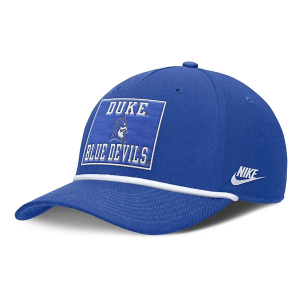 Duke Blue Devils Nike Rise Rope Flexfit Hat M/L Royal