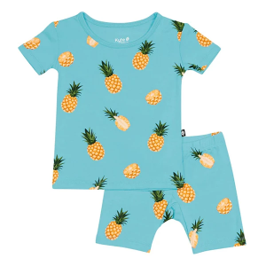 Kyte Baby Short Sleeve Set Toddler 2T Pineapple