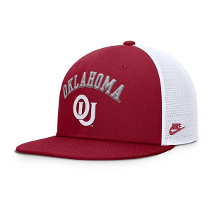 Oklahoma Sooners Nike Pro Trucker Flexfit Hat Medium Crimson