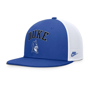Duke Blue Devils Nike Pro Trucker Flexfit Hat Medium Royal