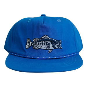 Kids' Cash & Co. The Bass Snapback Hat Medium Blue