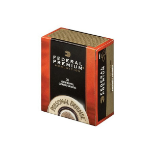 Federal Premium Personal Defense Hydra-Shok Low Recoil JHP Handgun Ammunition