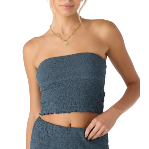 Women's O'Neill Terra Square Neck Tank Top Medium Slate