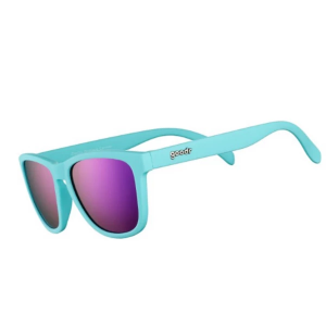 Men's Goodr Electric Dinotopia Carnival Polarized Sunglasses Blue/Purple