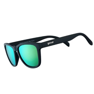 Men's Goodr Vincent's Absinthe Night Terrors Polarized Sunglasses Black