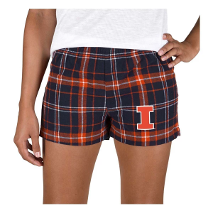 Illinois Fighting Illini Concepts Sport Women's Ultimate Shorts Small Navy/Orange
