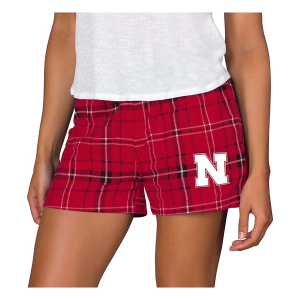 Nebraska Cornhuskers Concepts Sport Women's Ultimate Shorts Large Red/Black