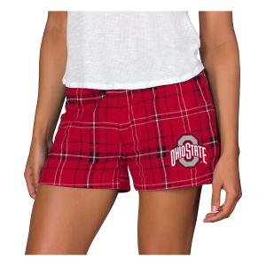 Ohio State Buckeyes Concepts Sport Women's Ultimate Shorts Medium Red/Black