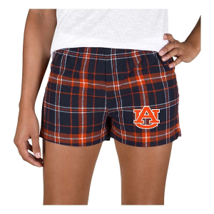 Auburn Tigers Concepts Sport Women's Ultimate Shorts Large Navy/Orange