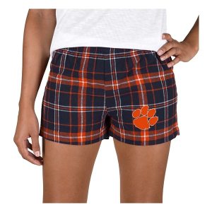 Clemson Tigers Concepts Sport Women's Ultimate Shorts Large Navy/Orange
