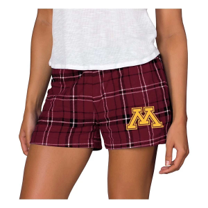 Minnesota Golden Gophers Concepts Sport Women's Ultimate Shorts Small Maroon/Black