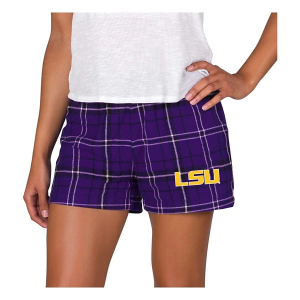LSU Tigers Concepts Sport Women's Ultimate Shorts Large Purple/Black
