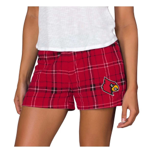 Louisville Cardinals Concepts Sport Women's Ultimate Shorts Small Red/Black