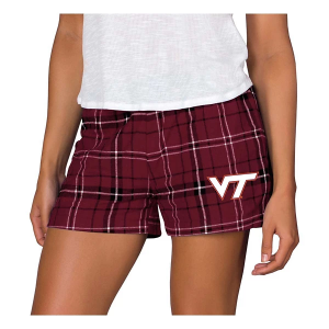 Virginia Tech Hokies Concepts Sport Women's Ultimate Shorts Small Maroon/Black