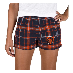 Women's Chicago Bears Concepts Sport Ultimate Short Shorts Large Navy/Orange