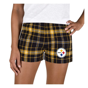 Women's Pittsburgh Steelers Concepts Sport Ultimate Short Shorts Small Black/Gold