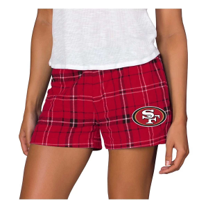 Women's San Francisco 49ers Concepts Sport Ultimate Short Shorts Small Red/Black