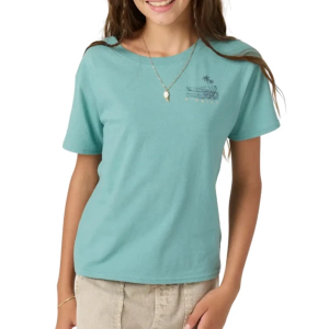 Girls' O'Neill Coastal Vibes T-Shirt Large Oil Blue