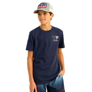 Kids' Huk Fish T-Shirt Large Naval Academy