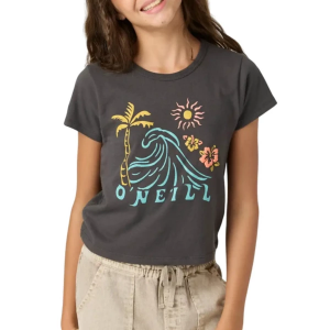 Girls' O'Neill Sunset Mood T-Shirt Small Washed Black