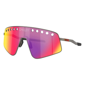Men's Oakley Oakley Sutro TI Sweep Sunglasses Prizm Sunglasses Matte Gunmetal/Prizm Road