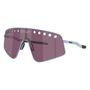Men's Oakley Oakley Sutro TI Sweep Sunglasses Prizm Sunglasses Polished Stonewash/Prizm Road Black