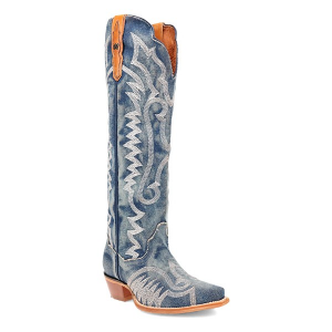 Women's Dan Post Darlin' Western Boots 10 Denim