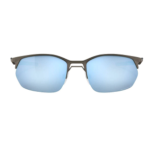 Men's Oakley Oakley Wire Tap 2.0 Sunglasses Sunglasses Satin Lead/Prizm Deep Water Polarized