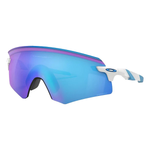 Men's Oakley Encoder Sunglasses Polished White/Prizm Sapphire