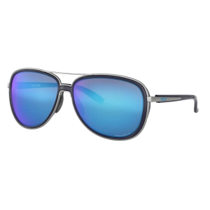Men's Oakley Split Time Gradient Prizm Polarized Sunglasses Navy/Prizm Sapphire Polarized