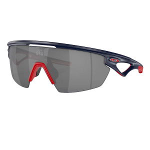 Men's Oakley Sphaera Team USA Sunglasses Matte Navy/Prizm Black