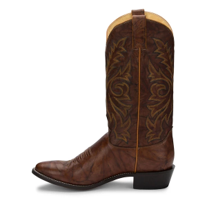 Men's Justin Brands Elmer 13" Western Boots Outdoor 11.5 Chestnut