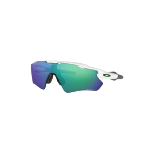 Men's Oakley Radar EV Path Prizm Sunglasses Polished White/Prizm Jade