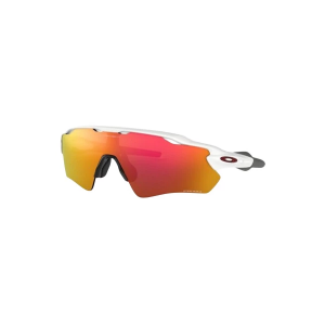 Men's Oakley Radar EV Path Prizm Sunglasses Polished White/Prizm Ruby